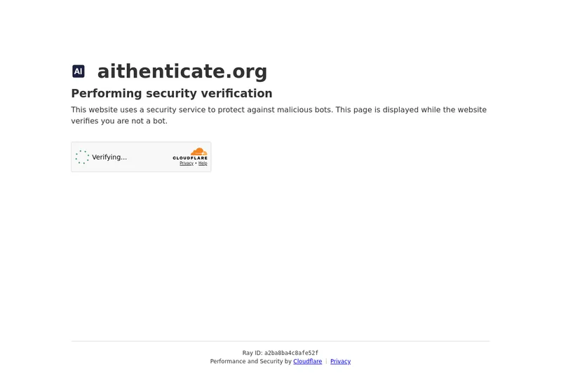 Aithenticate