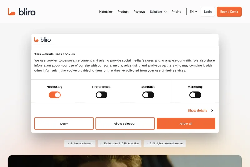Bliro screenshot