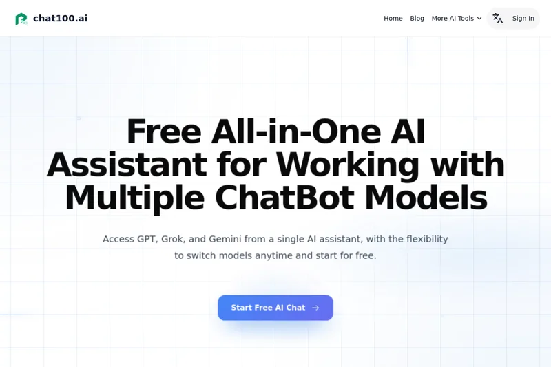 chat100-ai-free-chatgpt-4o-and-claude-3-5-sonnet