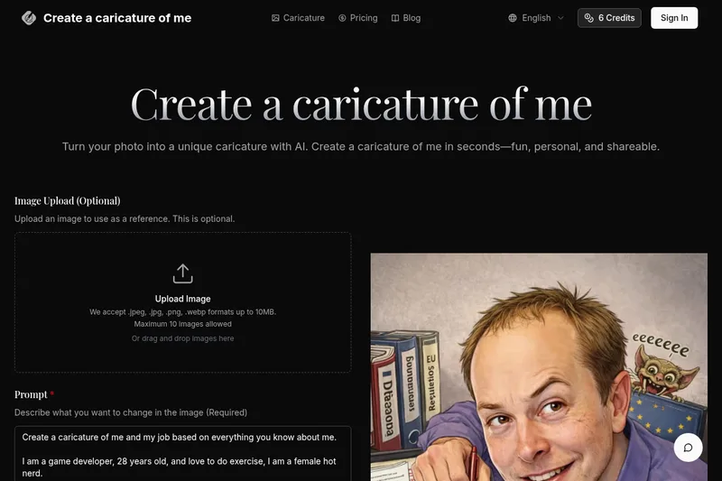 Createacaricatureofme