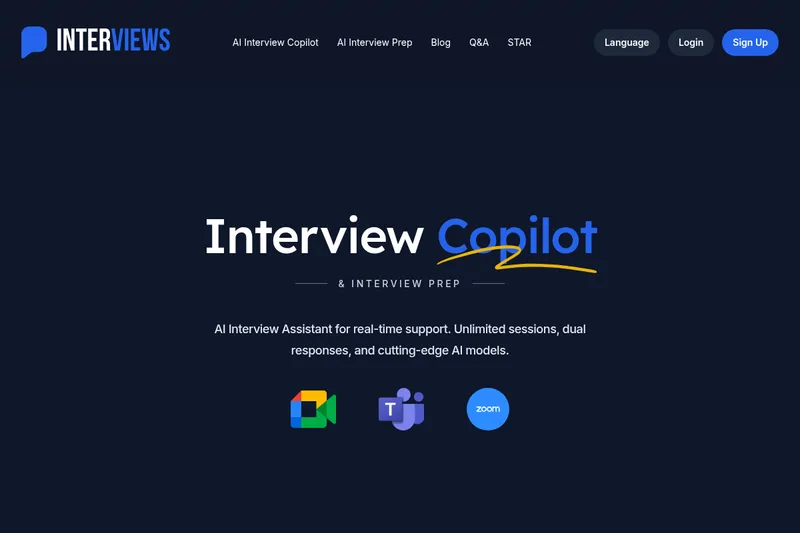 Interviews logo