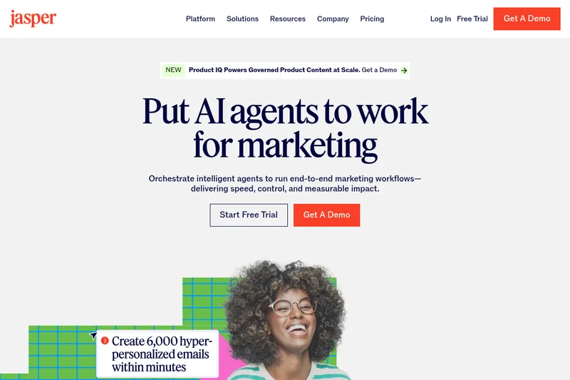 Jasper screenshot
