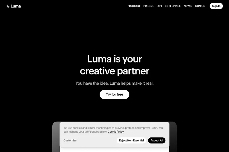 Luma screenshot