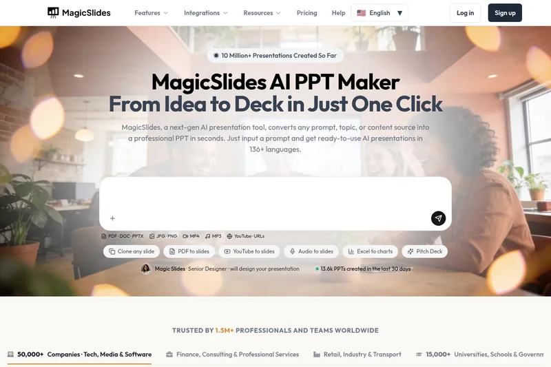 Magic Slides App screenshot