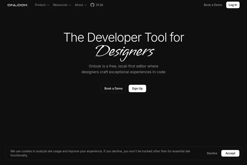 Onlook screenshot