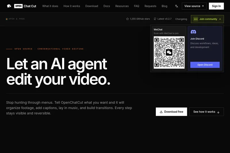 OpenChatCut