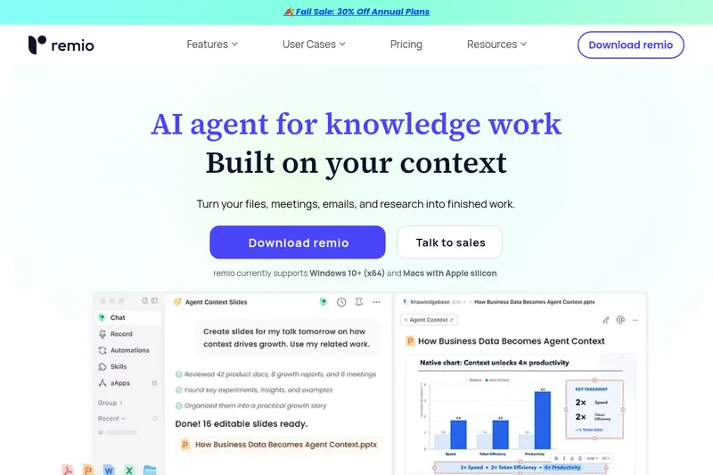 remio - AI Note Taker screenshot