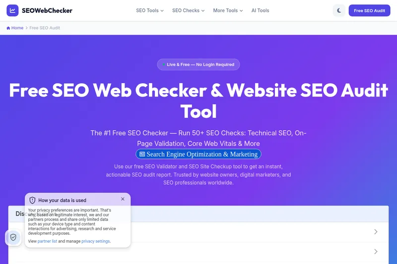 Seowebchecker