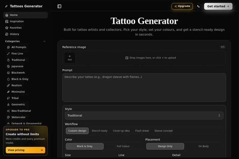 Tattoosgenerator