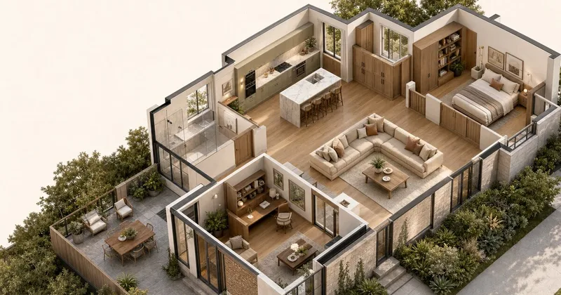 3D Room Design AI logo