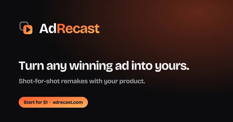 AdRecast screenshot