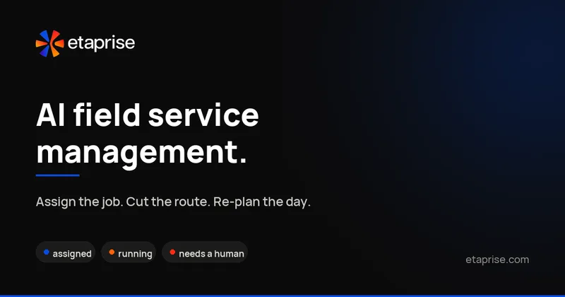 Etaprise AI Field Service Management logo