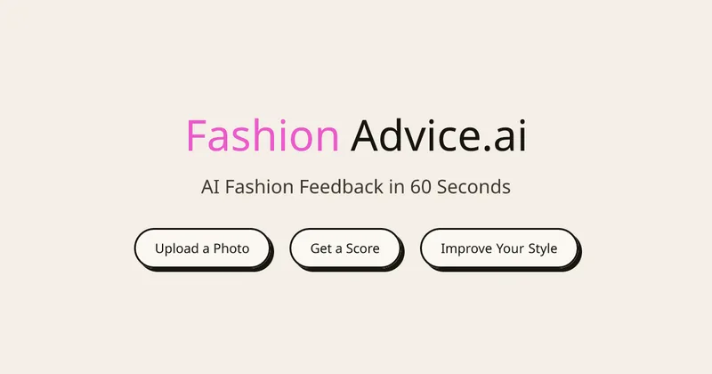 FashionAdviceAI