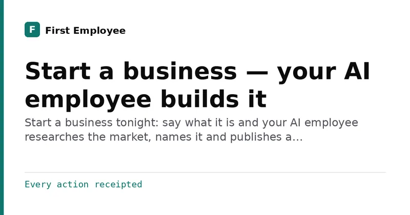 FirstEmployee.ai logo