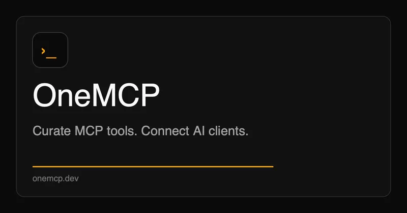 One portal for all your MCP servers
