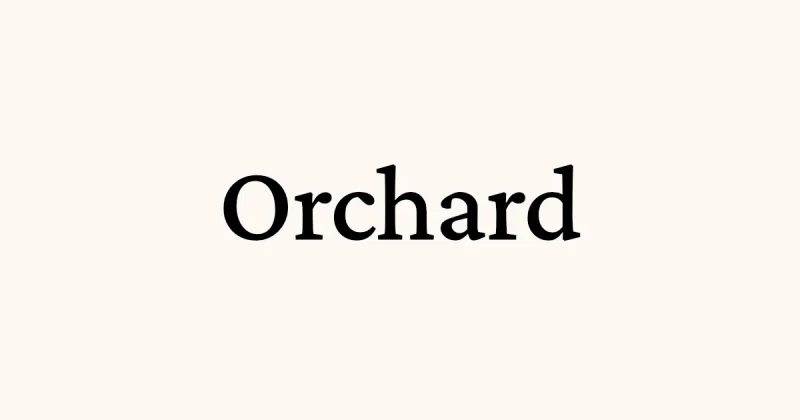 orchard