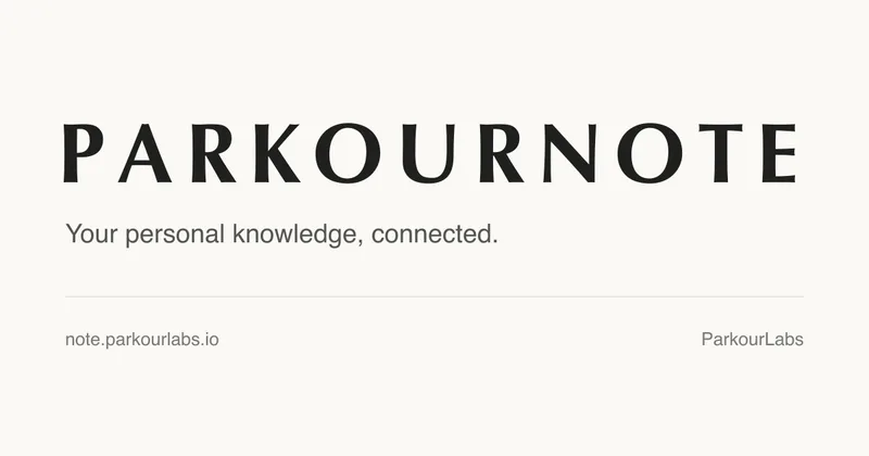 ParkourNote