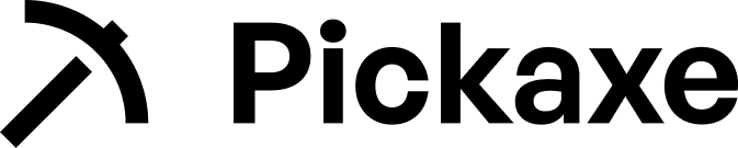 Pickaxe logo