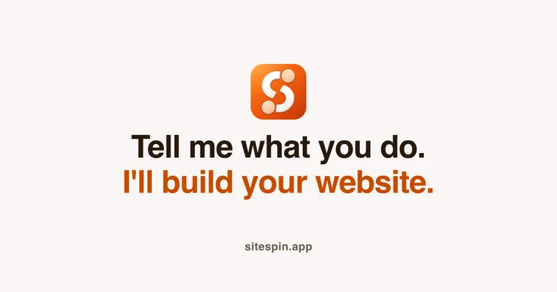 SiteSpin screenshot